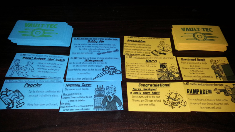 Illustration for article titled How Sweet, This Husband Gave His Wife A Handmade Fallout Monopoly Set